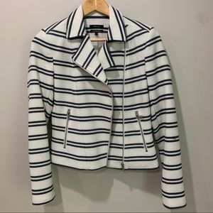 RW&Co zippered asymmetrical moto jacket